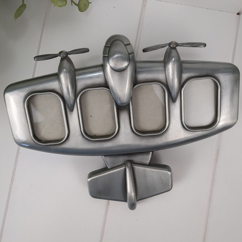 Airplane Photo Picture Frame Metal by Malden Plane Pilot Gift Aviation Decor - Picture 4 of 9